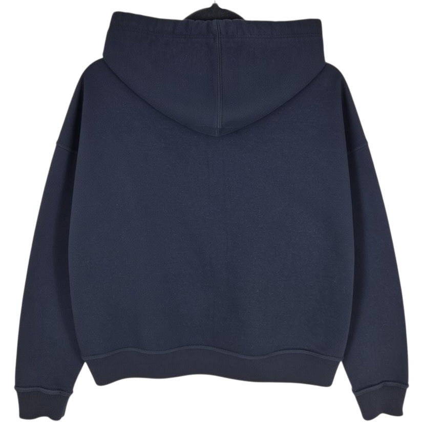 Champion Womens Black Chest Script Hoodie Size M