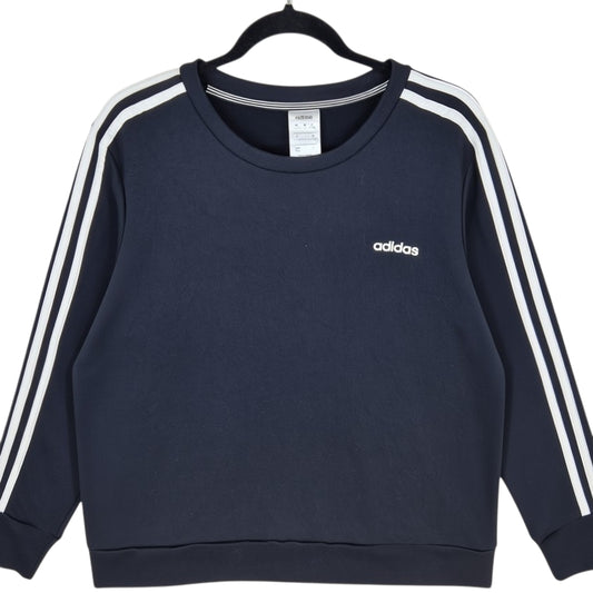 Adidas Womens Black Climalite Crewneck Sweater Size XL