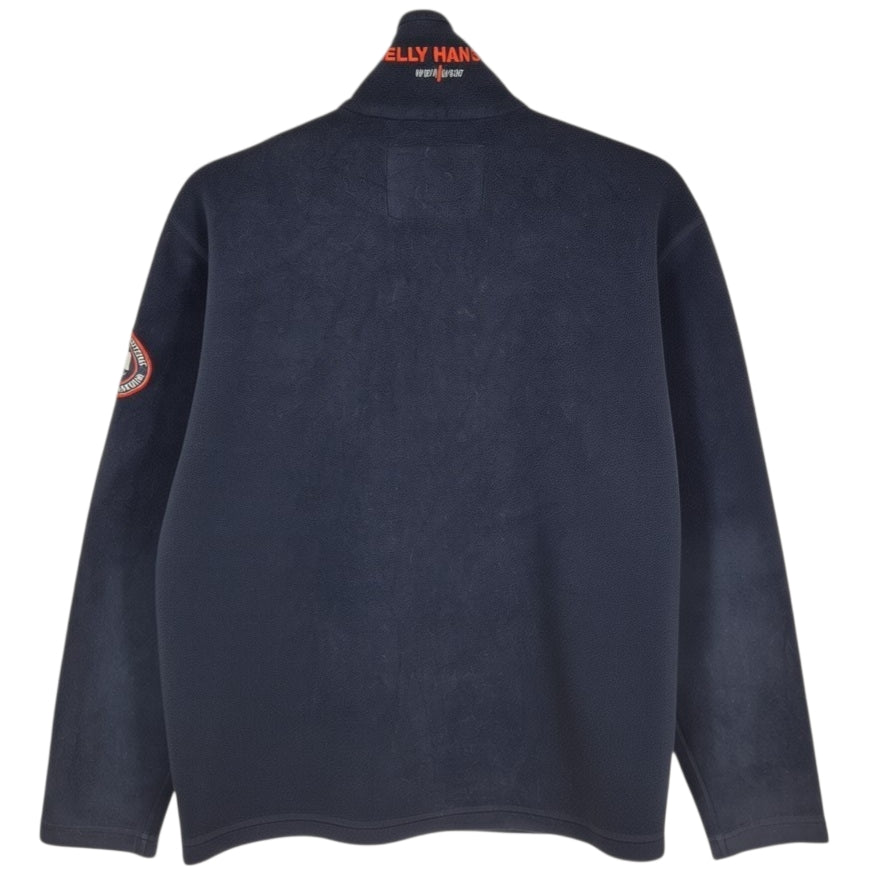 Helly Hansen Workwear Black Fleece Zip Jumper Size M