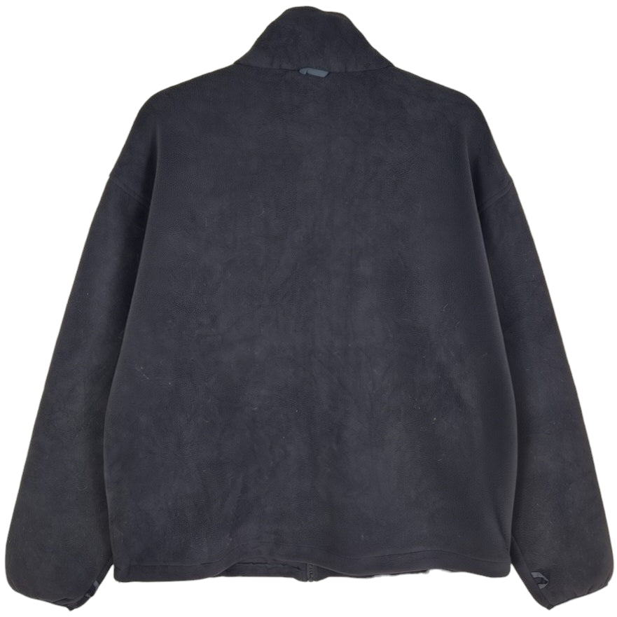 Champion Black Fleece Zip Jumper Size XL