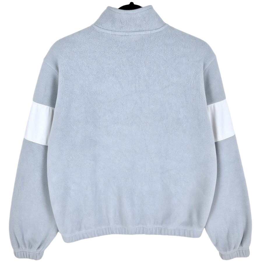 FILA Grey Quarter Zip Fleece Jumper Size S