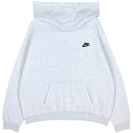 Nike Light Grey Turtleneck Hoodie Size 2XL