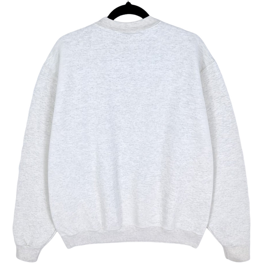 Grand Valley State University Alumni Cream White Crewneck Sweater Size M