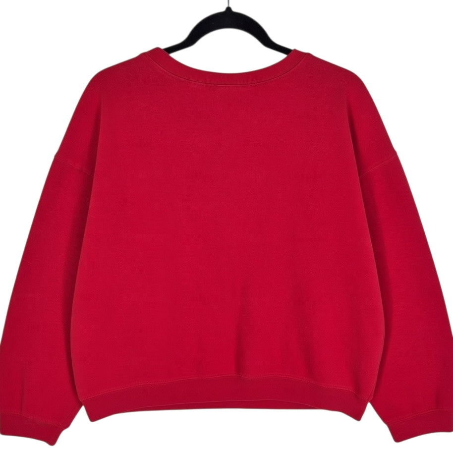 Disney Mickey & Friend Red Crewneck Sweater Size XL