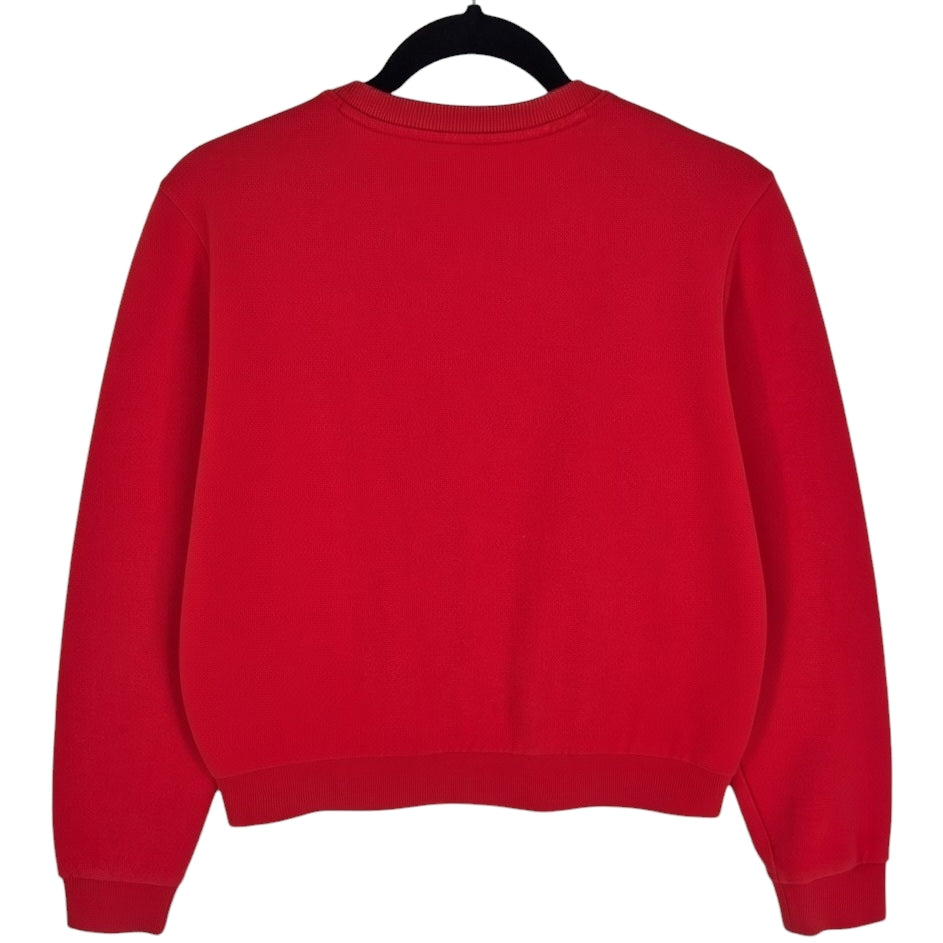 Tommy Hilfiger Womens Red Crewneck Sweater Size S
