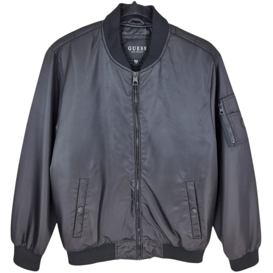 Guess Black Bomber Jacket Size S
