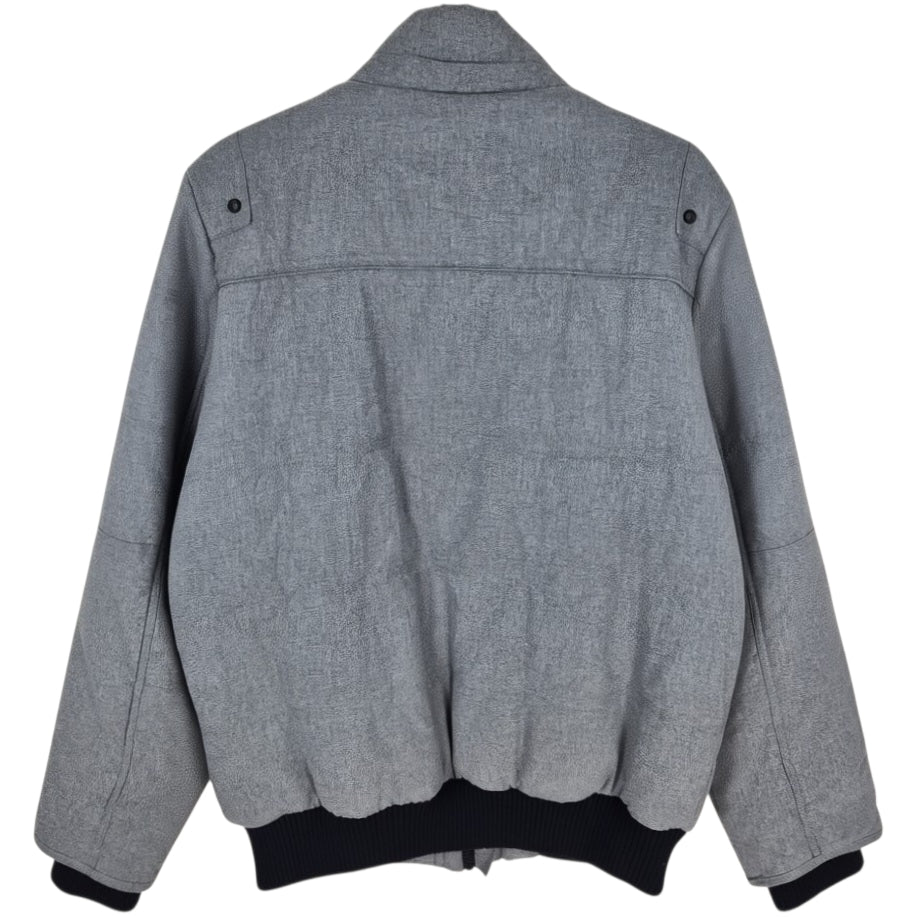 Guess Grey Quilted Jacket Size S