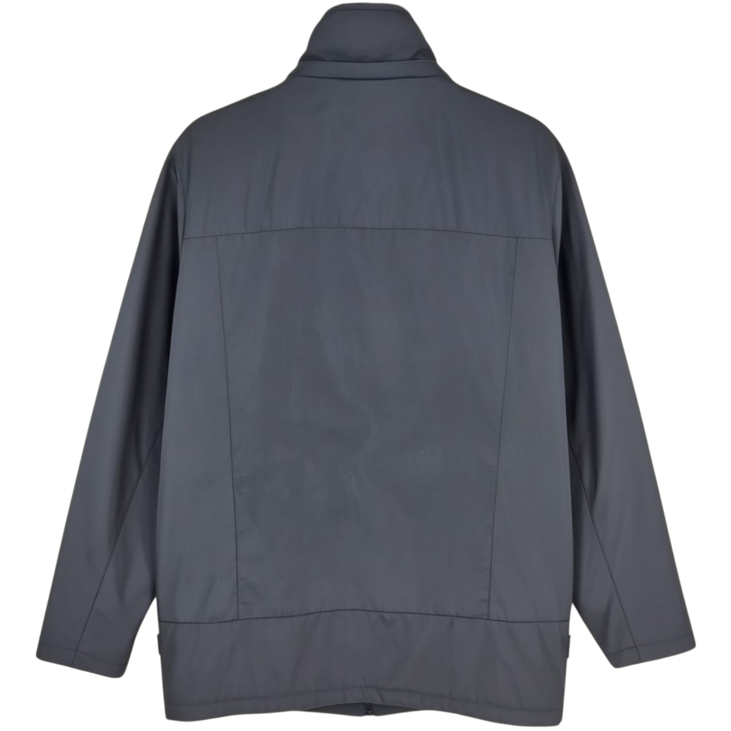 Calvin Klein Grey Quilted Windbreaker Jacket Size M