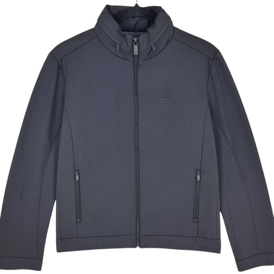 Calvin Klein Black Windbreaker Jacket Size S