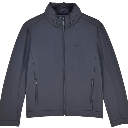 Calvin Klein Black Windbreaker Jacket Size S