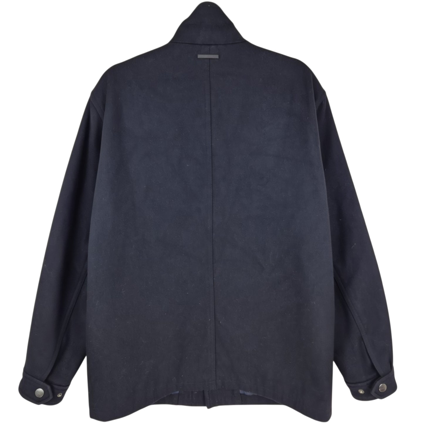 Michael Kors Black Heavy Quilted Button Jacket Size M