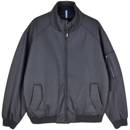 Calvin Klein Black Quilted Windbreaker Jacket Size M