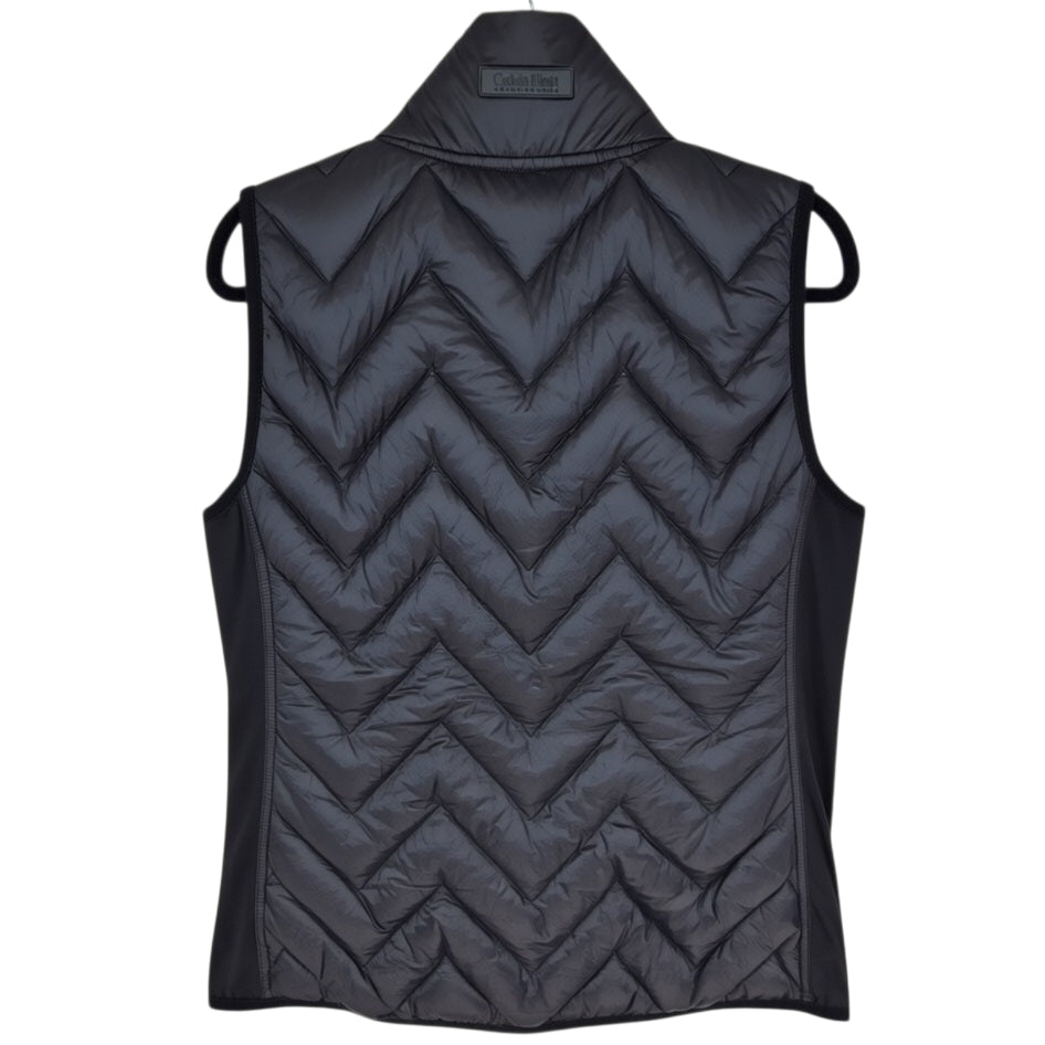 Calvin Klein Performance Womens Black Padded Vest Size M