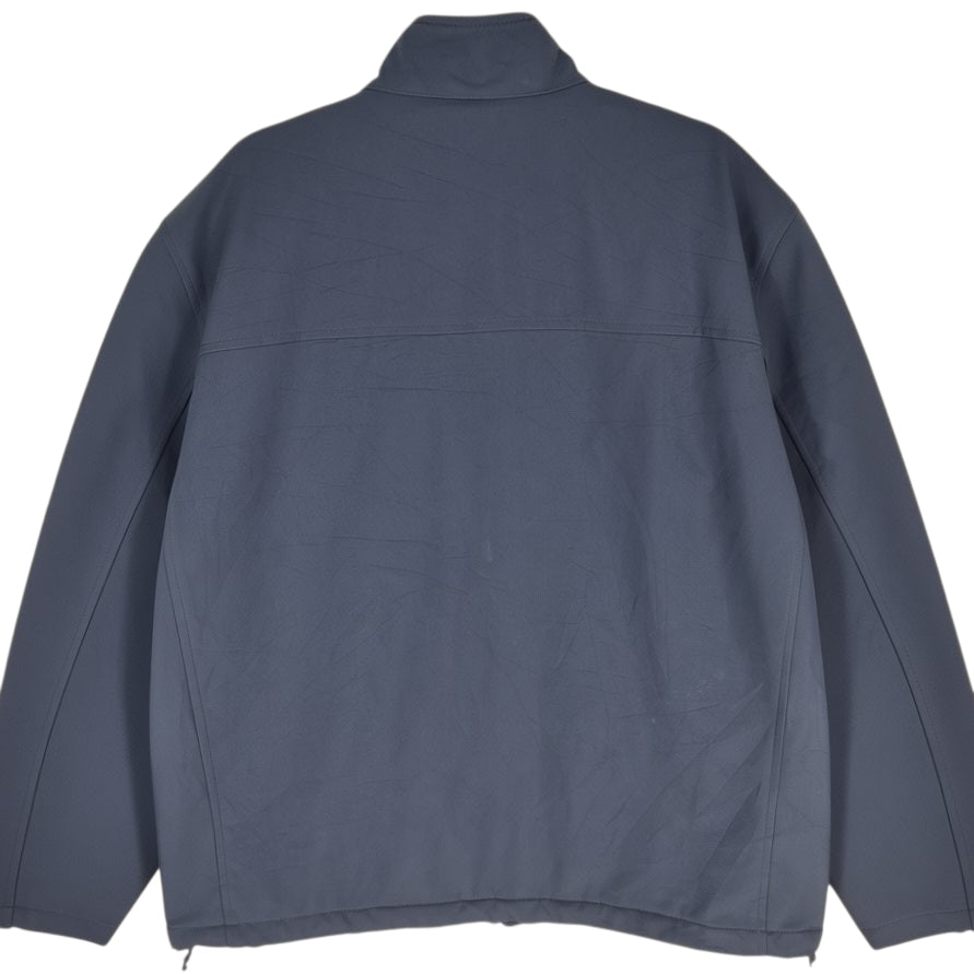 Calvin Klein Grey Fleece Insulated Windbreaker Jacket Size L