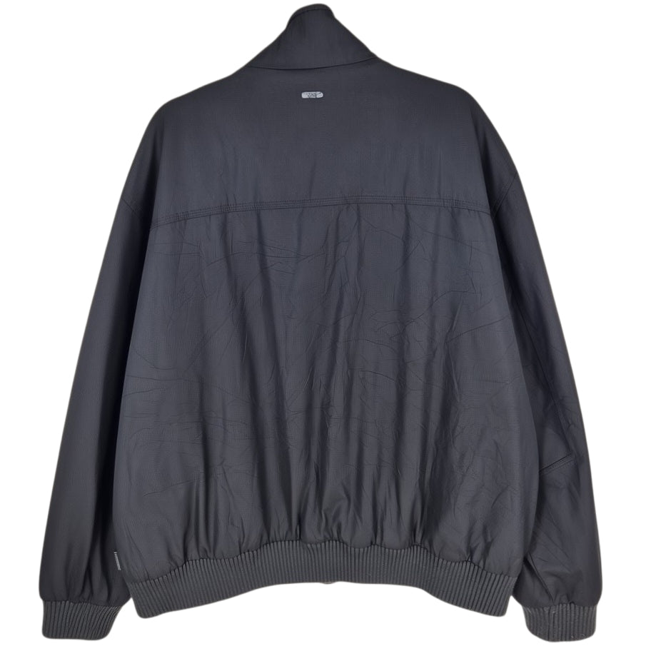 Calvin Klein Grey Quilted Windbreaker Jacket Size XL
