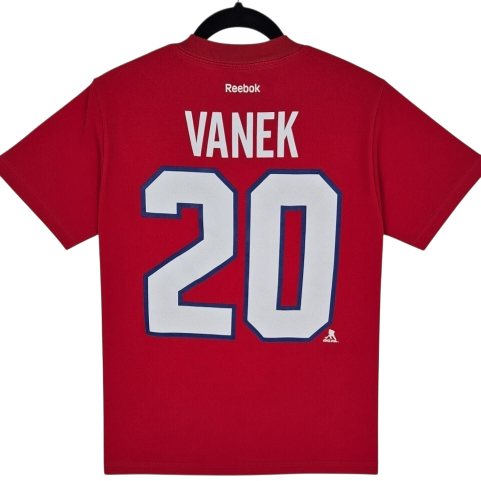 Reebok NHL Montreal Canadiens Red Vanek 20 Tee Shirt Size S