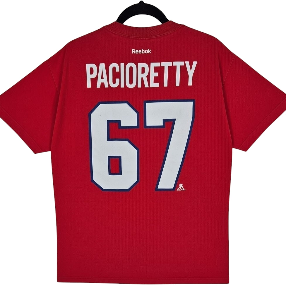 Reebok NHL Montreal Canadiens Red Pacioretty 67 Tee Shirt Size L