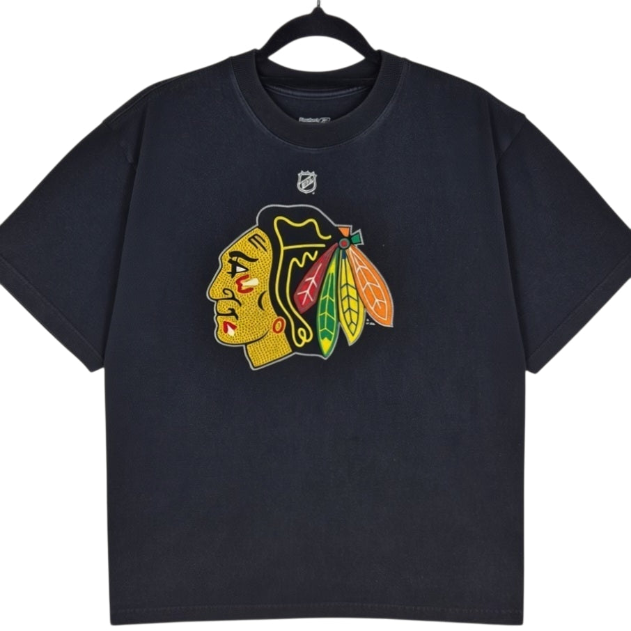 Vintage Reebok NHL Chicago Blackhawks Kane 88 Tee Shirt Size M