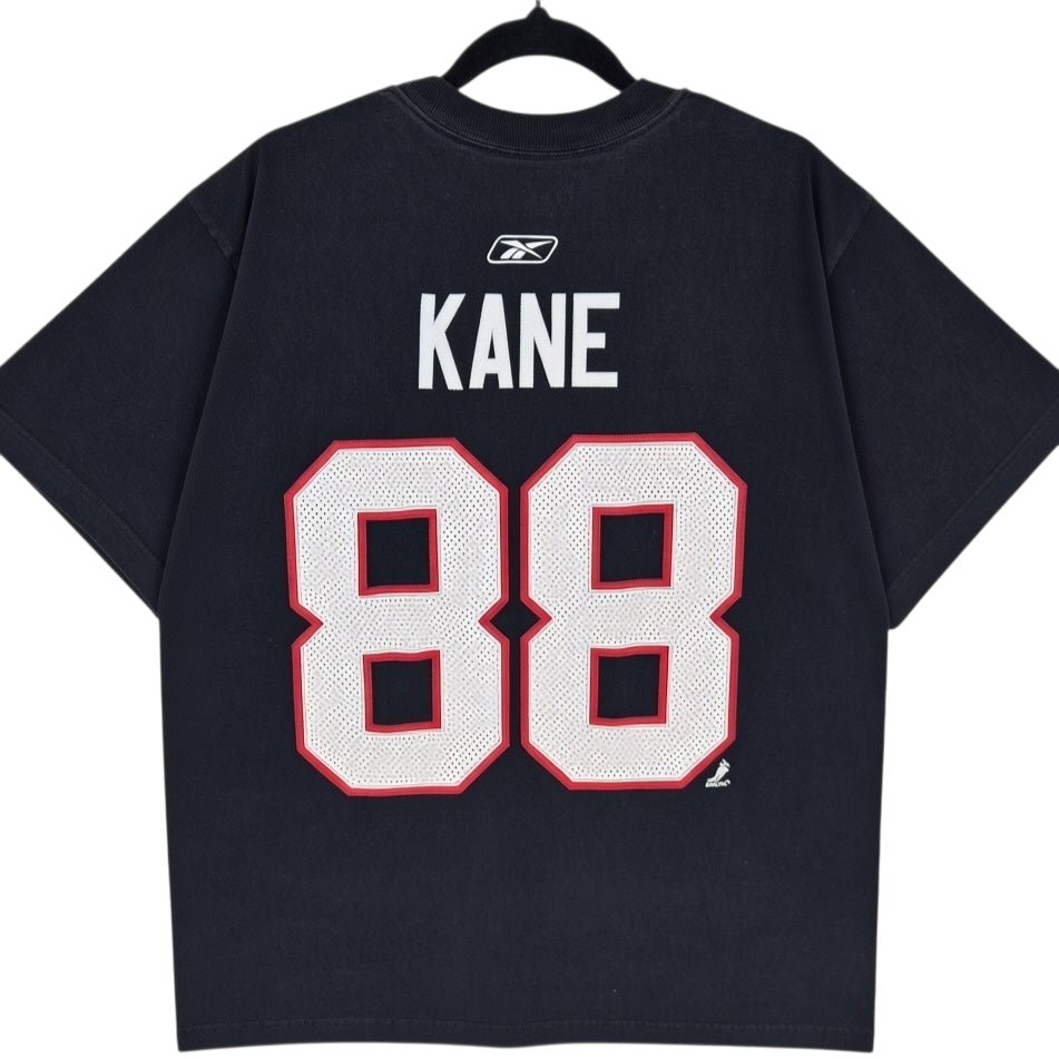 Vintage Reebok NHL Chicago Blackhawks Kane 88 Tee Shirt Size M