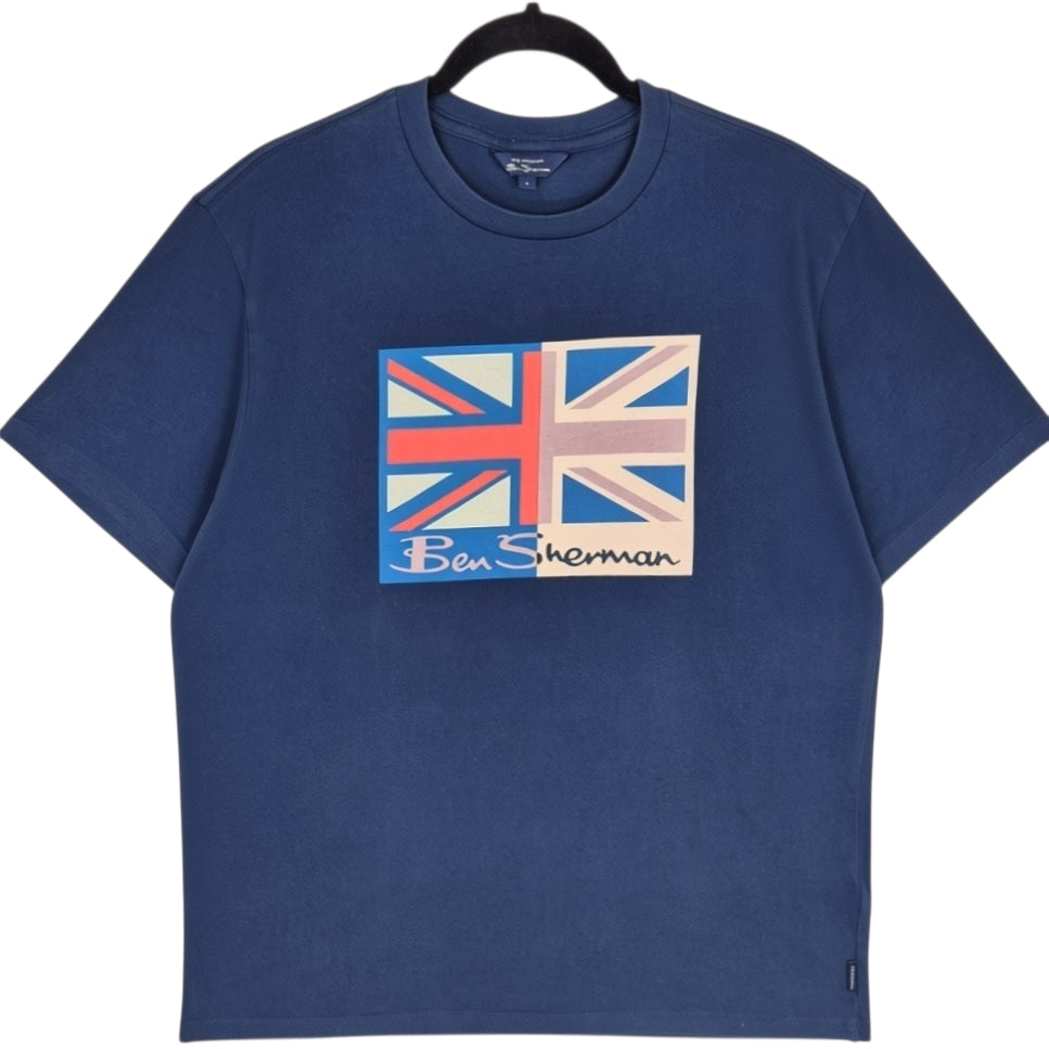 Ben Sherman Dark Blue Tee Shirt Size L