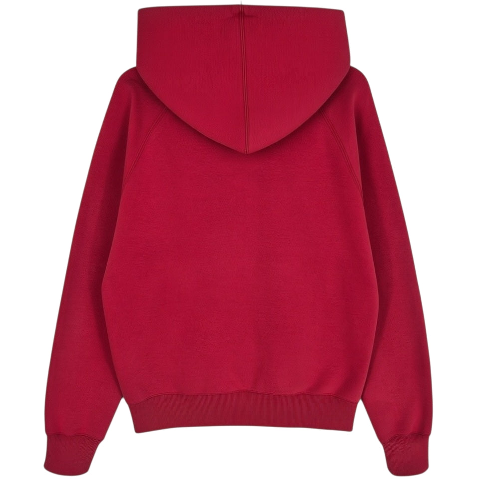 Vintage Nike 2000's Red Embroidered Hoodie Size S