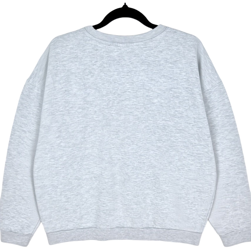 Disney Mickey Mouse Light Grey Crewneck Sweater Size M