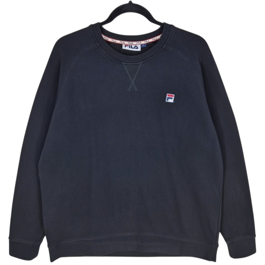 FILA Black Crewneck Sweater Size XL