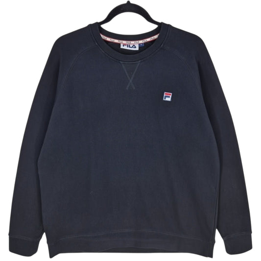FILA Black Crewneck Sweater Size XL