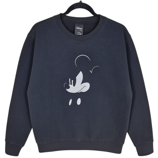 Disney Mickey Mouse Black Crewneck Sweater Size M