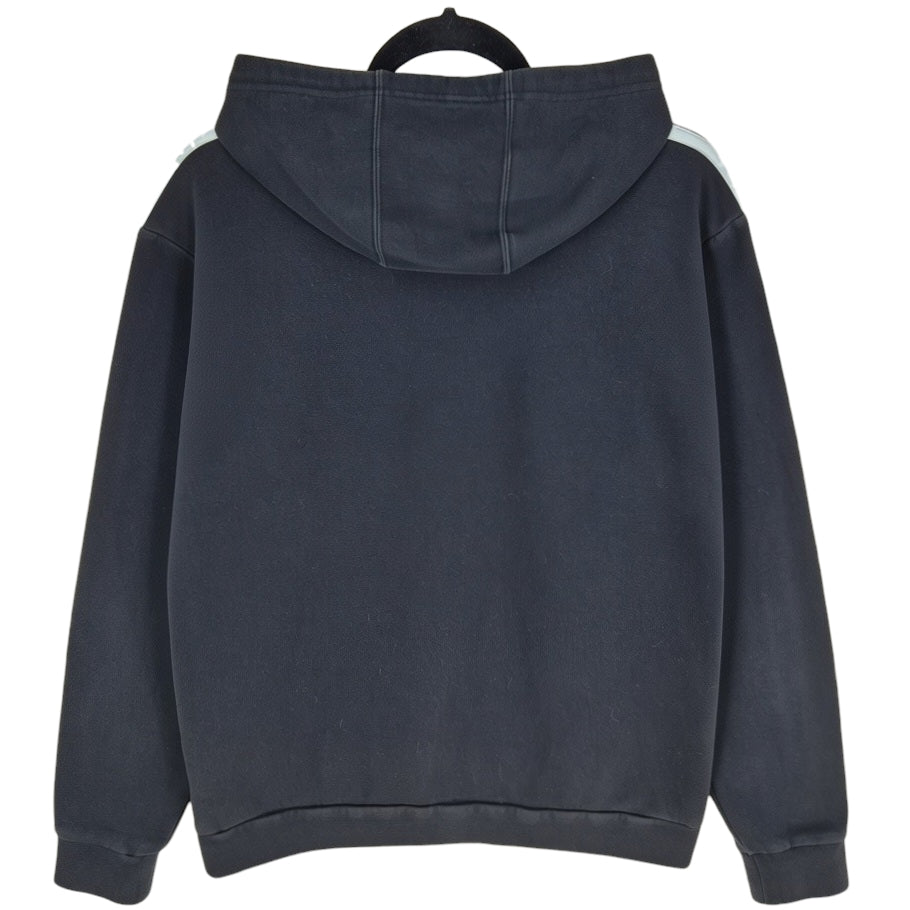 Adidas Black Chest Script Hoodie Size S