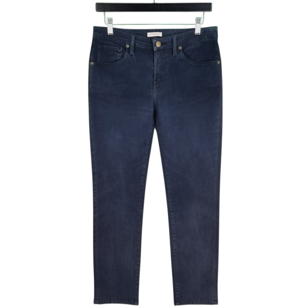 RM Williams Jeans Dark Grey Straight Leg Stretch Denim W30