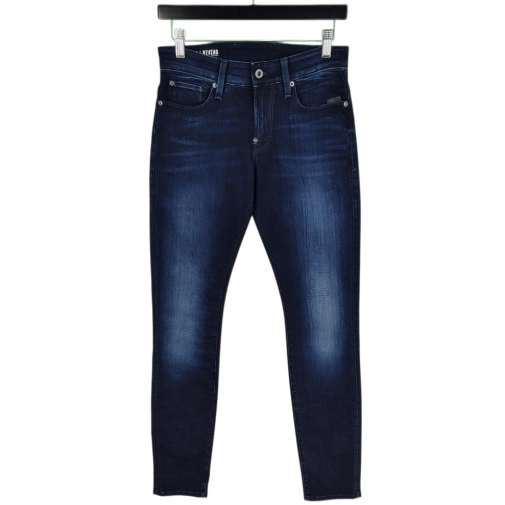 G Star Raw Jeans Dark Blue Revend Super Slim Denim W28