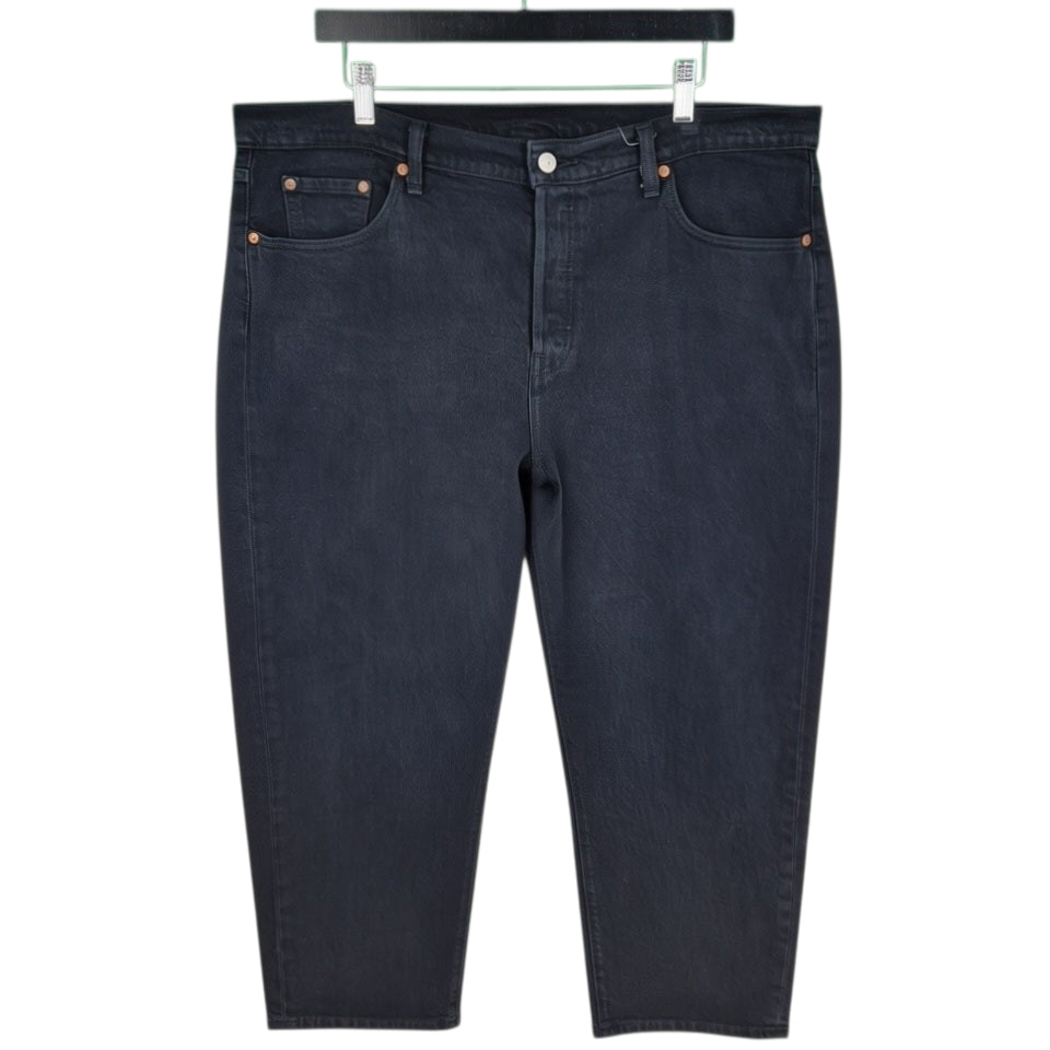 Levis Premium 501 Jeans Womens Black Denim W39