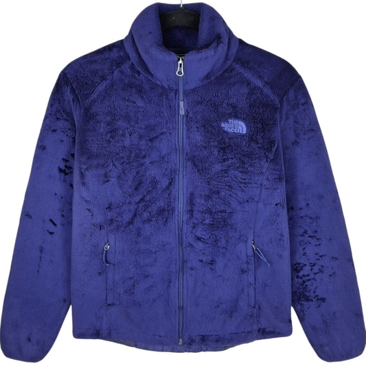 The North Face Womens Purple Mink Fleece Zip Jumper Size S