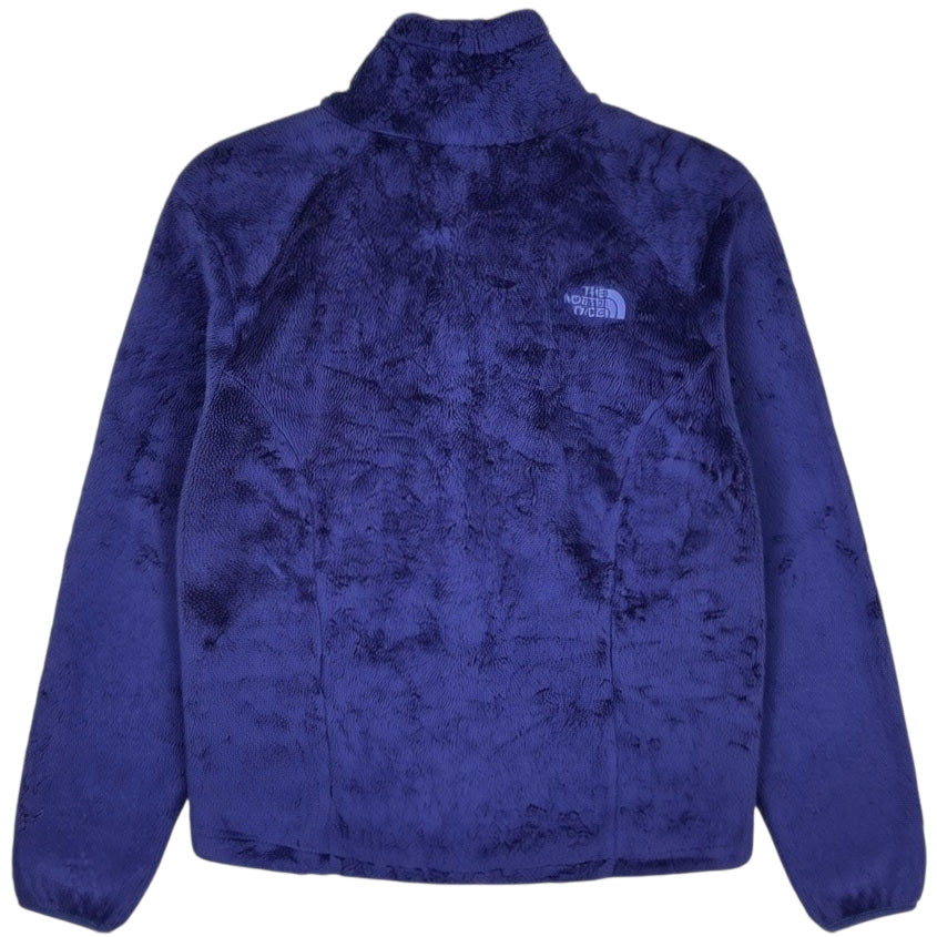 The North Face Womens Purple Mink Fleece Zip Jumper Size S
