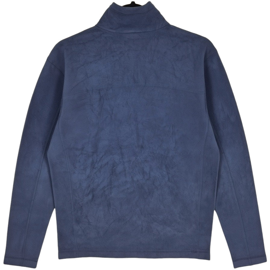 Patagonia Dark Blue Quarter Zip Fleece Jumper Size S