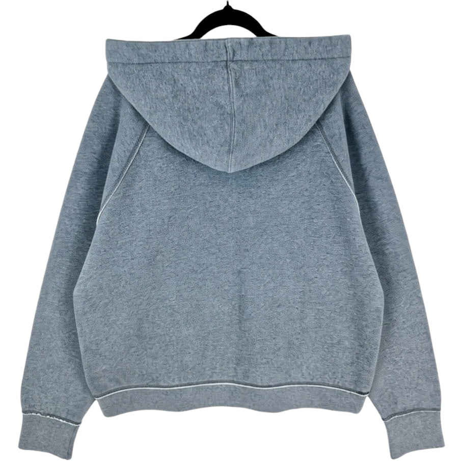 Disney Mickey Mouse Womens Grey Studded Hoodie Size 2XL