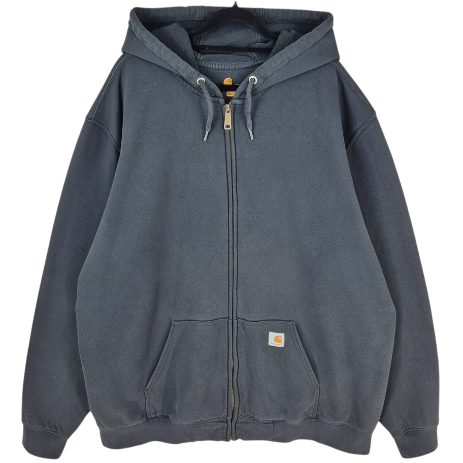 Carhartt Black Heavy Zip Hoodie Size 2XL