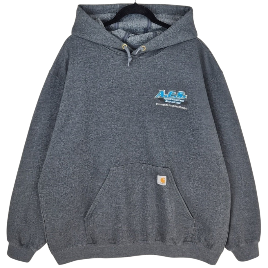 Carhartt Grey Heavy Hoodie Size 2XL