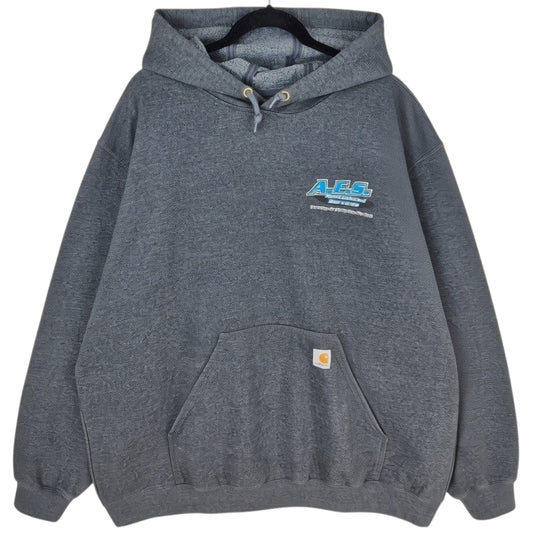 Carhartt Grey Heavy Hoodie Size 2XL