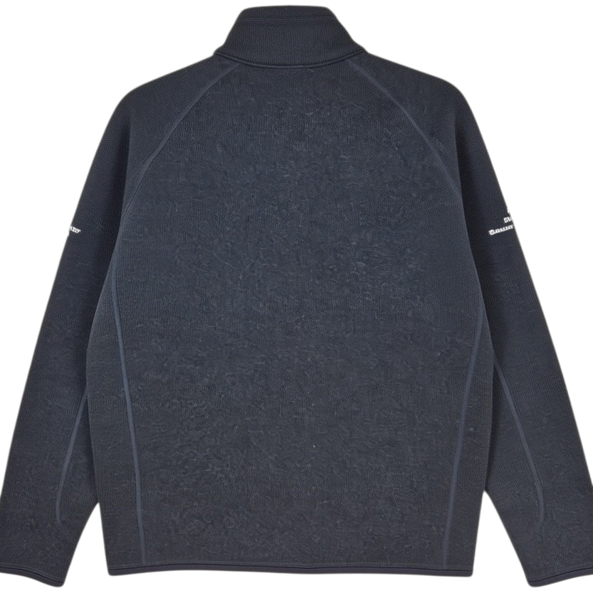 Patagonia Rice Knights Soccer Black Quarter Zip Fleece Jumper Size L