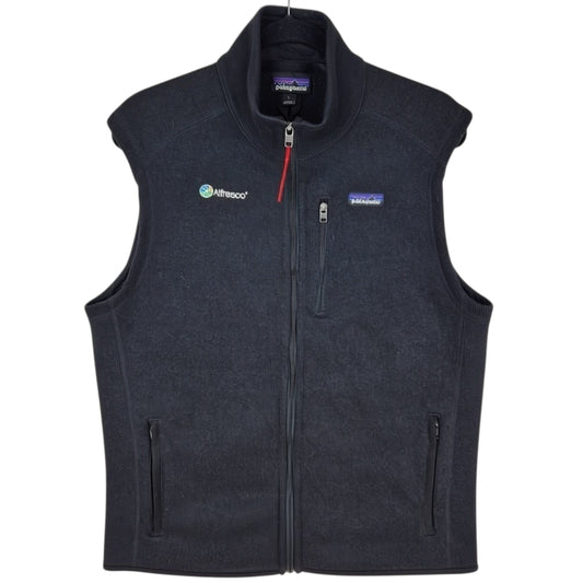 Patagonia Black Fleece Zip Vest Size L
