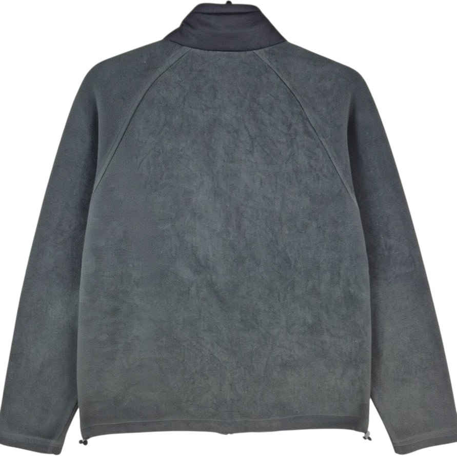 New Balance Dark Grey Fleece Zip Jumper Size M