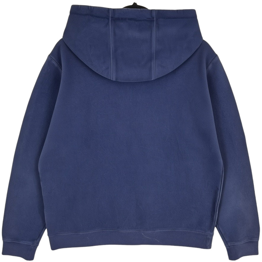 FILA Dark Blue Embroidered Hoodie Size M