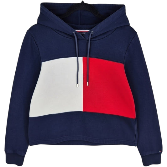 Tommy Hilfiger Womens Dark Blue Hoodie Size S