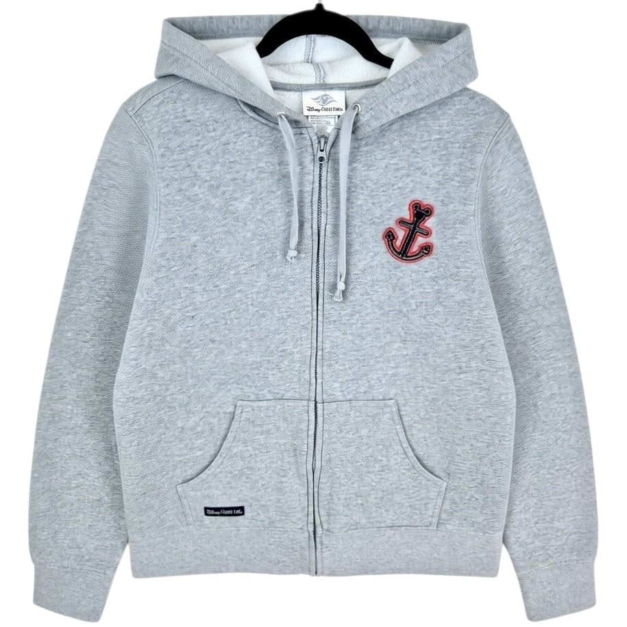 Disney Cruise Line Grey Zip Hoodie Size M
