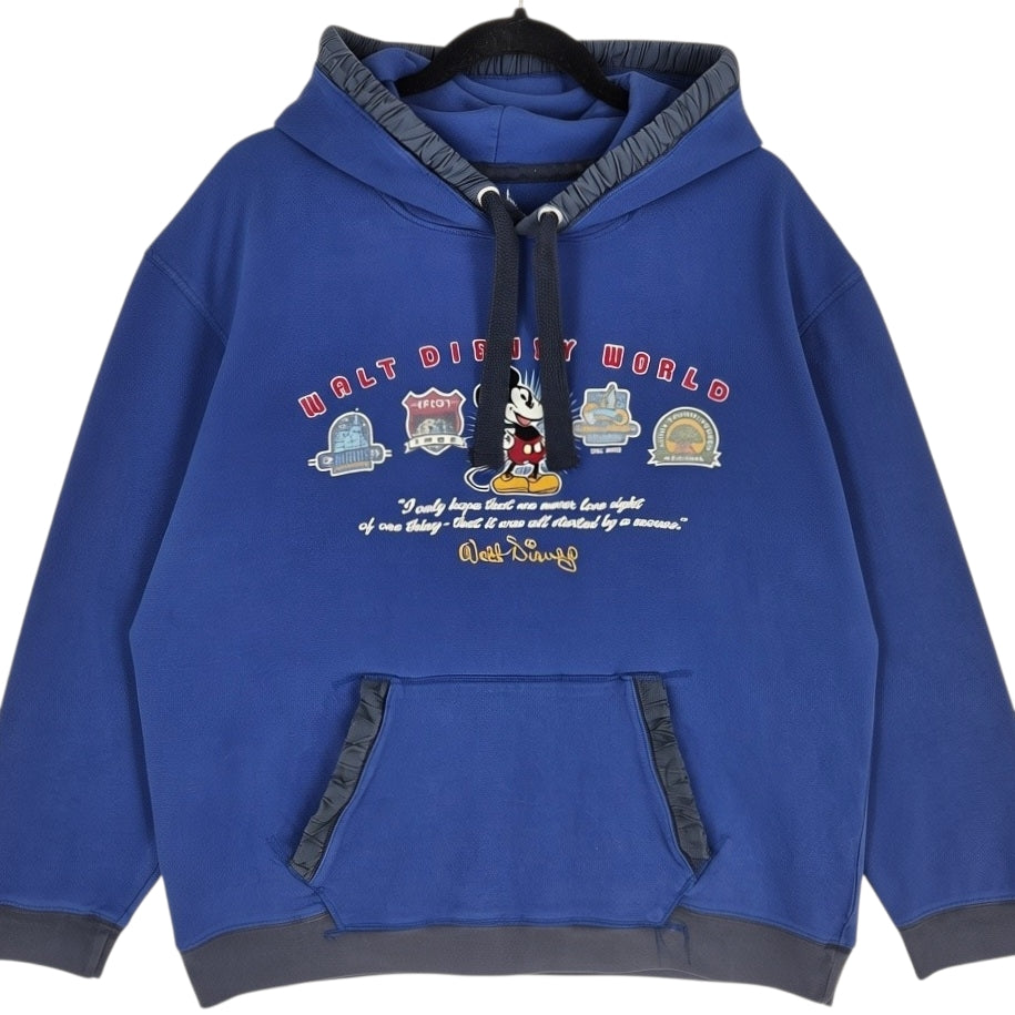 Walt Disney World Dark Blue Hoodie Size XL