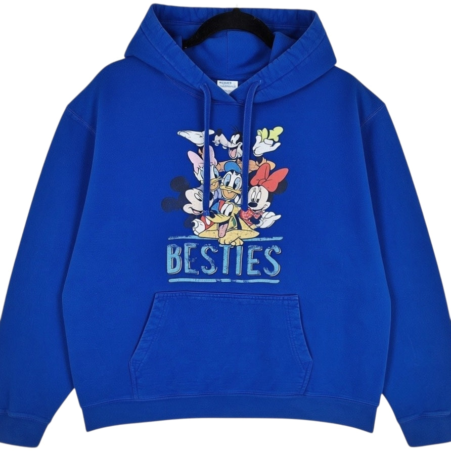 Disney Blue Besties Hoodie Size L