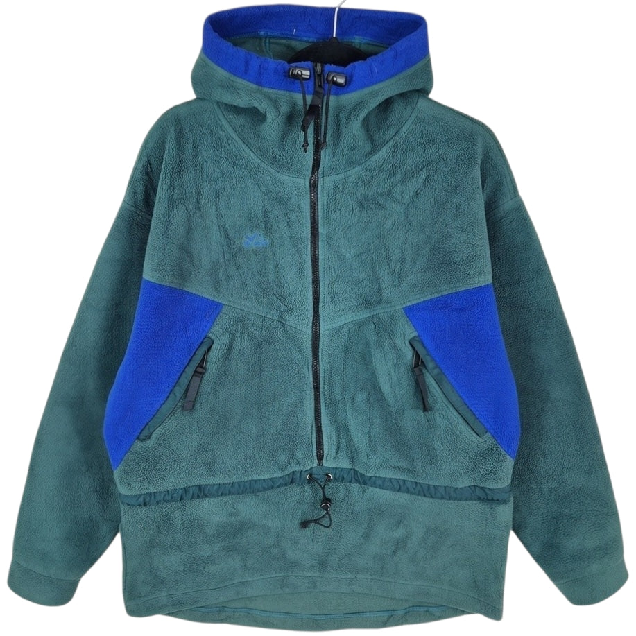 Vintage Alpen Outerwear 90's Green Outech Fleece Jumper Size M