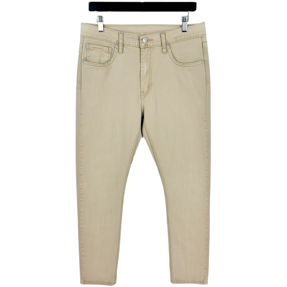 Levis 512 Jeans Light Brown Slim Stretch Denim W34